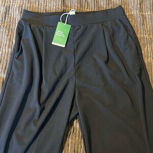 Halara flex high waisted body sculpt waist slimming side pocket wide leg